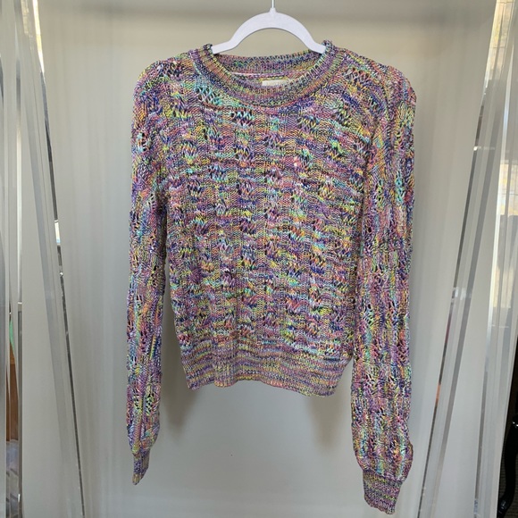 Ramy Brook Emerson Mulitcolor Knit Sweater - Picture 5 of 5